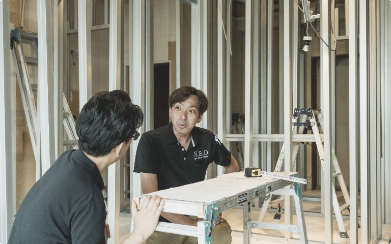 徹底した施工管理・施工品質
